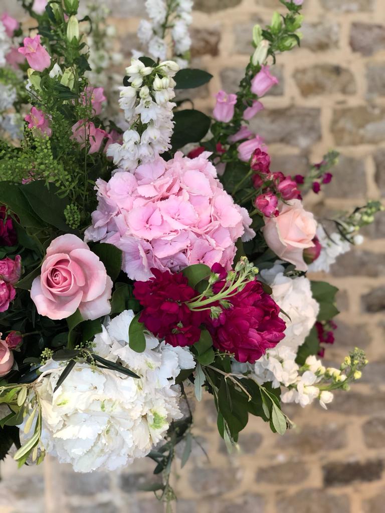 Pink Wedding Flowers