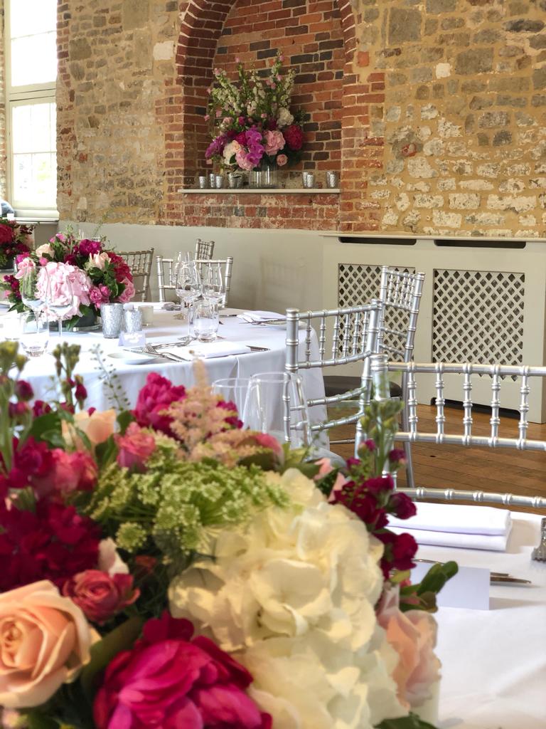 Pink Wedding Flowers