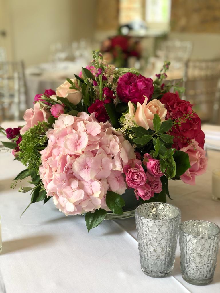 Pink Wedding Flowers