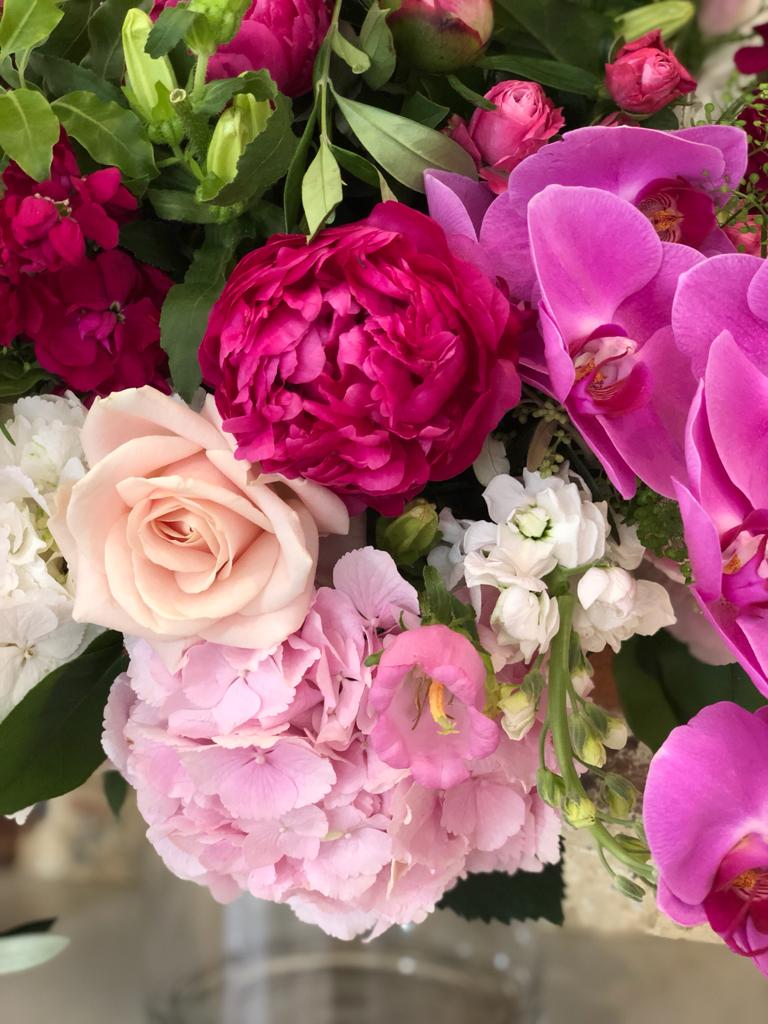 Pink Wedding Flowers