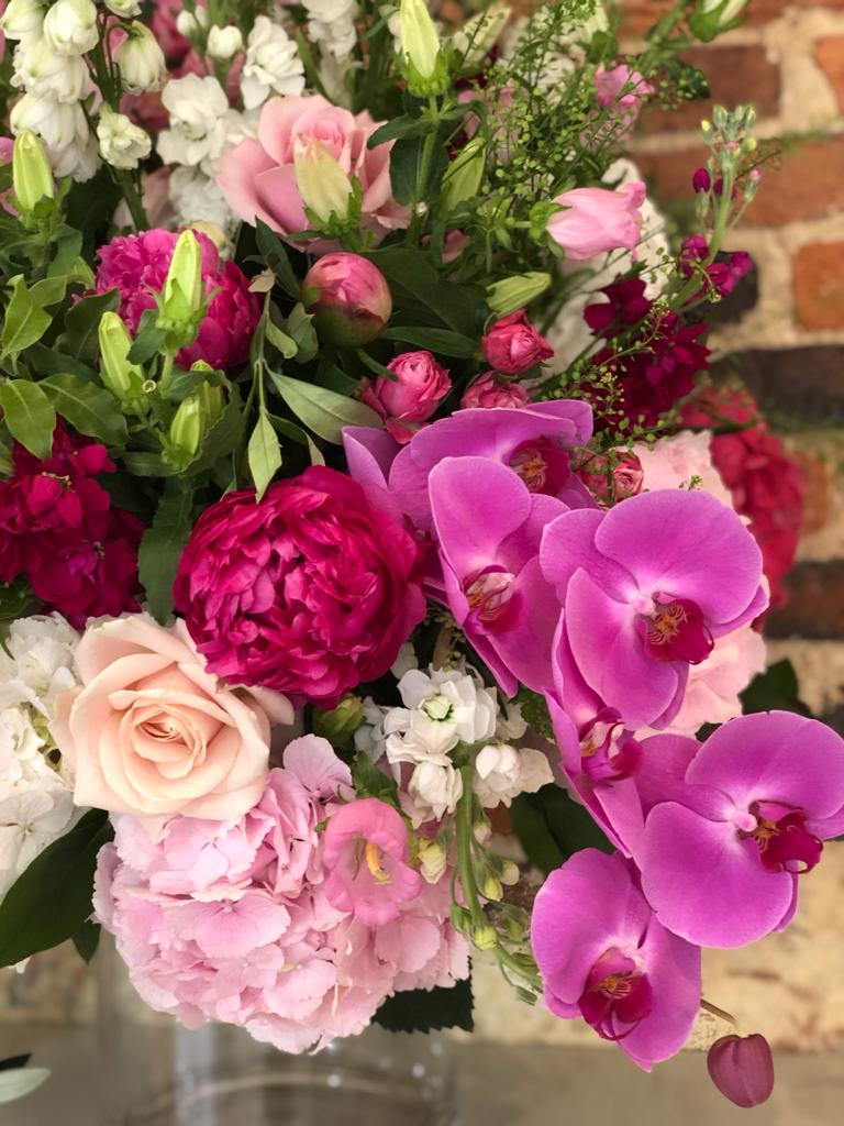 Pink Wedding Flowers